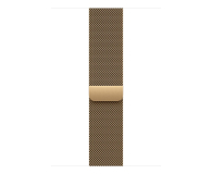 Pasek do smartwatchy Apple 46mm Radiant Gold Milanese Loop - M/L